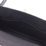 爱马仕爱马仕凯利28室内缝制2way黑色金支架C刻有c（2018年左右）女士多哥手提包未使用的金佐