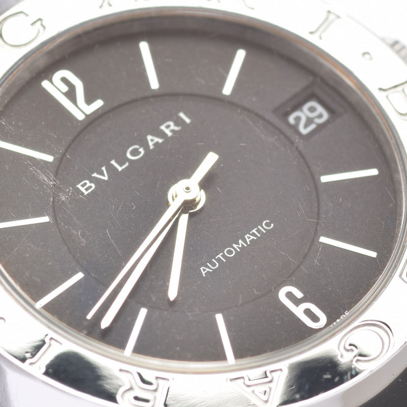 BVLGARI Bulgari Bulgari Bulgari Bulgari 33 BB33SS Boys SS Watch Automatic Black Dial A Rank Used Ginzo