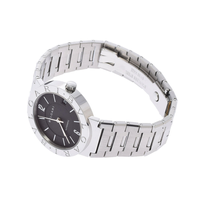 BVLGARI Bulgari Bulgari Bulgari Bulgari 33 BB33SS Boys SS Watch Automatic Black Dial A Rank Used Ginzo