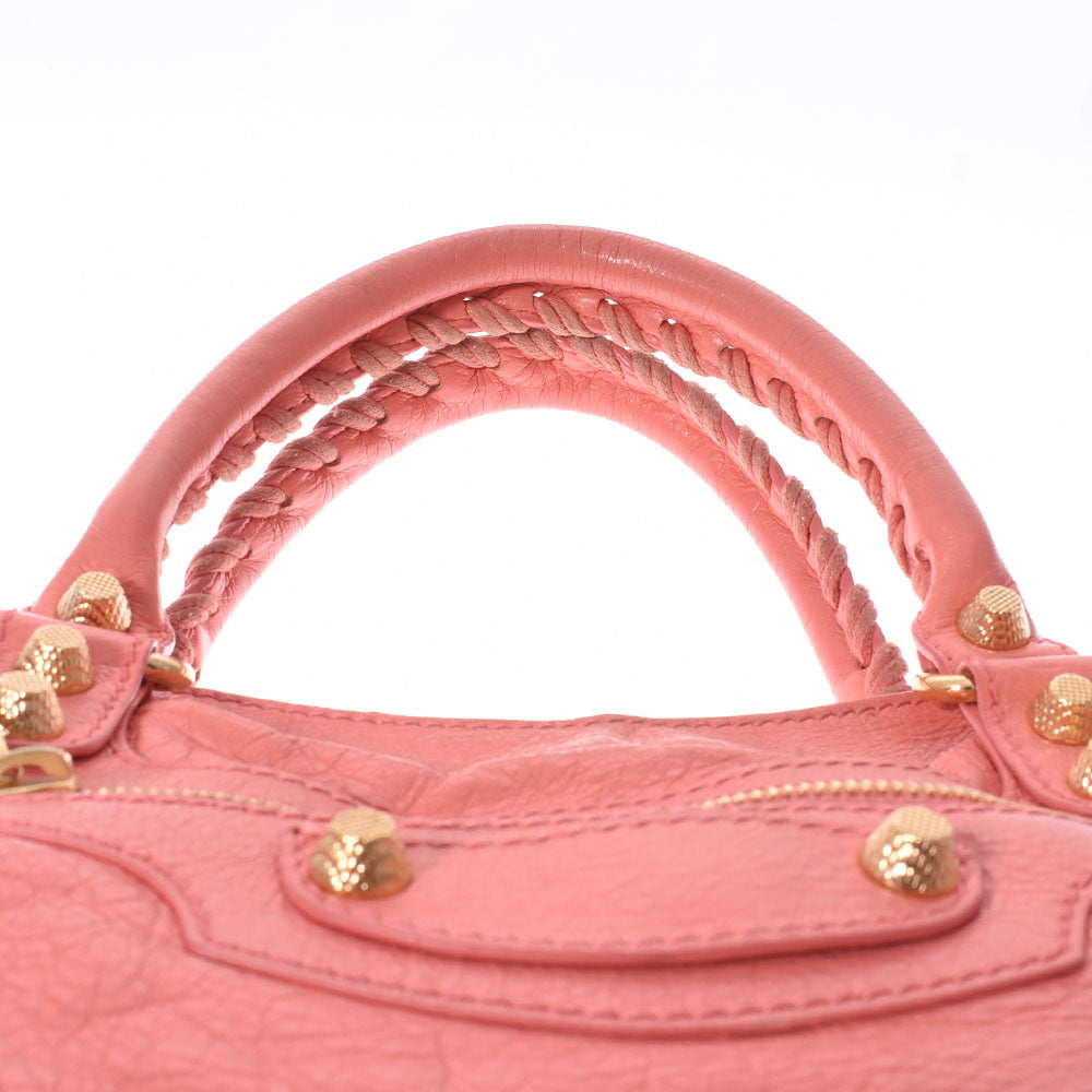 BALENCIAGA バレンシアガ ジャイアントタウン 2WAY ピンク ゴールド 