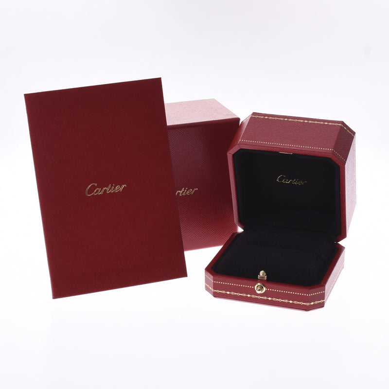 CARTIER カルティエ ジュストアンクル SM #58 ユニセックス K18WG リング・指輪 Aランク 中古 銀蔵