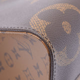 路易威登（Louis Vuitton）路易·威登（Louis Vuitton）会标反向GO MM 2Way Brown M45321女uSEX会标帆布手提袋新二手Ginzo