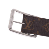 LOUIS VUITTON ルイヴィトン パシフィック サンチュール リヴェルソ ポップアップストア限定 ブラウン/ブルー シルバー金具 MP035 メンズ ベルト 未使用 銀蔵