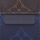 LOUIS VUITTON ルイヴィトン パシフィック サンチュール リヴェルソ ポップアップストア限定 ブラウン/ブルー シルバー金具 MP035 メンズ ベルト 未使用 銀蔵