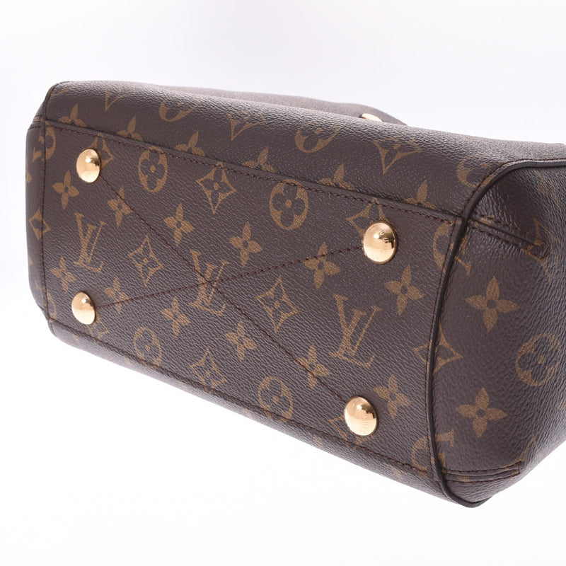 LOUIS VUITTON ルイヴィトン モノグラム モンテーニュBB 2WAYバッグ ブラウン M41055 レディース モノグラムキャンバス ハンドバッグ Aランク 中古 銀蔵