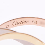 Cartier Cartier Trinity Three Color #52 12.5 Ladies K18YG/WG/PG Ring/Ring A Rank Used Ginzo