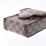 GUCCI Gucci Hose Bit 1955 Mini Bag Beige Gold Gold Bracket 625615 Ladies GG Sprem Canvas Shoulder Bag AB Rank Used Ginzo