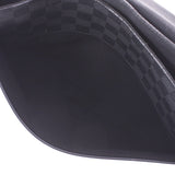 LOUIS VUITTON Louis Vuitton Damier Graphit Daniel MM Black/Gray N58029 Men's Damier Graphit Canvas Shoulder Bag B Rank used Ginzo