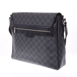 LOUIS VUITTON Louis Vuitton Damier Graphit Daniel MM Black/Gray N58029 Men's Damier Graphit Canvas Shoulder Bag B Rank used Ginzo