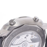 Offine Panerai offine Paneri Paneri Panerai Luminol 1950 Regatta 3天Chrono炸回Titanio PAM00526男士钛/橡胶表手表自动黑色拨号