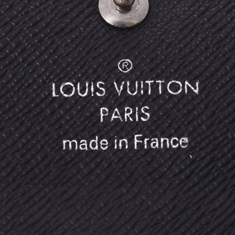 LOUIS VUITTON ルイヴィトン ダミエ グラフィット ミュルティクレ6 6連 黒/グレー N62662 メンズ ダミエグラフィットキャンバス キーケース Bランク 中古 銀蔵