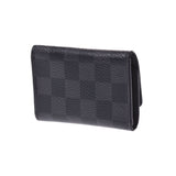 LOUIS VUITTON Louis Vuitton Damier Graphit Multicre 6 6 Rits of Black/Gray N62662 Men's Damier Graphit Canvas Key Case B Rank used Ginzo