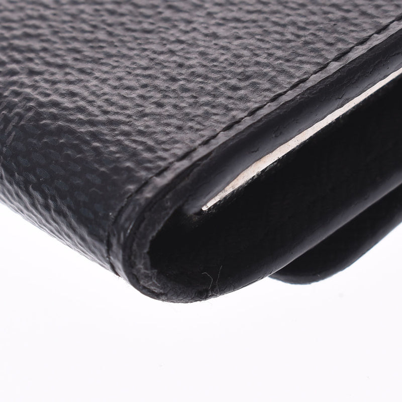 LOUIS VUITTON Louis Vuitton Damier Graphit Multicre 6 6 Rits of Black/Gray N62662 Men's Damier Graphit Canvas Key Case B Rank used Ginzo