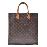 LOUIS VUITTON ルイヴィトン モノグラム サックプラ ブラウン M51140 ユニセックス モノグラムキャンバス トートバッグ Bランク 中古 銀蔵