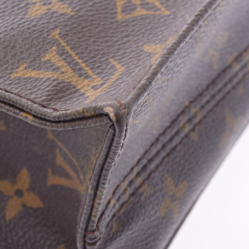 LOUIS VUITTON ルイヴィトン モノグラム サックプラ ブラウン M51140 ユニセックス モノグラムキャンバス トートバッグ Bランク 中古 銀蔵