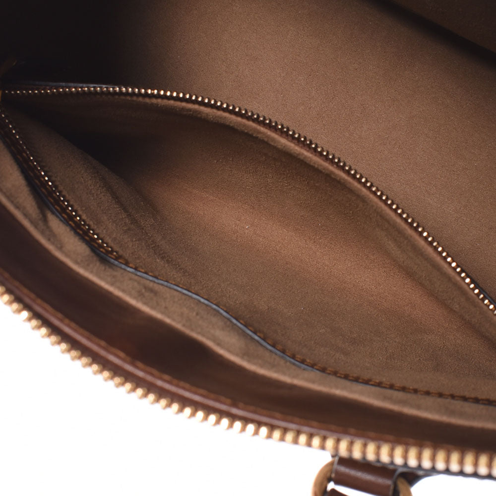 グッチGGスプリーム 2WAY スモール ブラウン ゴールド金具 レディース