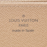 LOUIS VUITTON Louis Vuitton Damier Azur Zippy Wallet White N41660 Unisex Damier Zuru Canvas Wallet A Rank used Ginzo