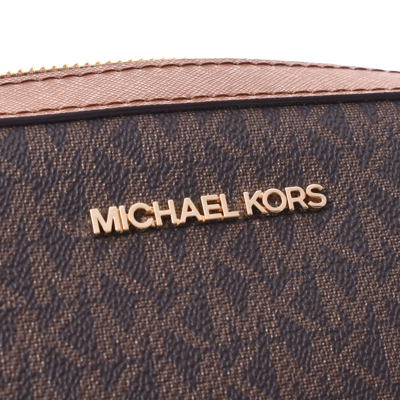 MICHAEL KORS マイケルコース アウトレット ブラウン ゴールド金具 35F8GTTC3B レディース レザー ショルダーバッグ 未使用 銀蔵