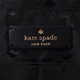 凯特·铲子凯特·铲子出口黑色金支架女士尼龙背包未使用的金佐