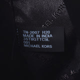 MICHAEL KORS マイケルコース チェーンショルダー アウトレット 黒 ゴールド金具 35T8GTTC9L-001 レディース PVCレザー ショルダーバッグ 未使用 銀蔵