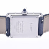 Cartier Cartier Tank Mast SM WSTA0042 Ladies SS/Leather Watch Quartz Silver Dial A Rank Used Ginzo