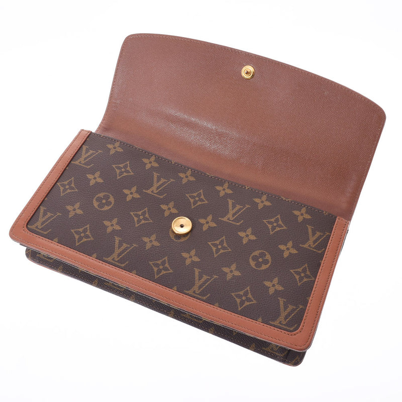 Louis Vuitton Pochette Dam GM Second Bag 14145 Brown Men's