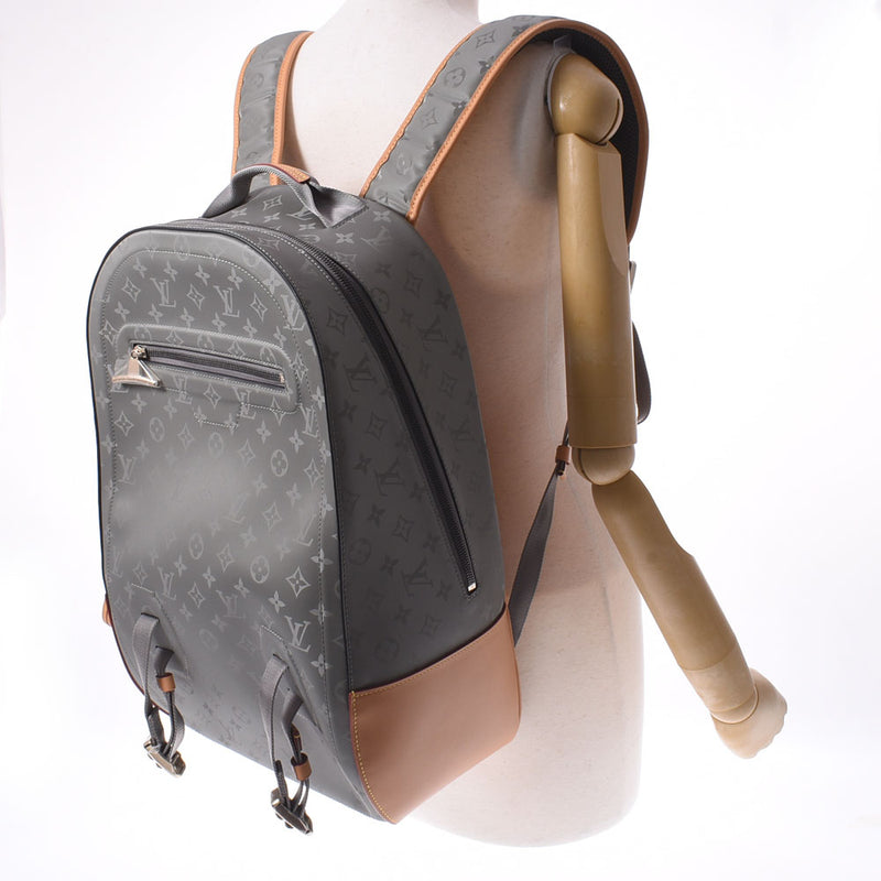 Louis Viton Tanium Backpack GM 14145 Gray Men's Monogram Canvas Backpack  Daypack M43881 LOUIS VUITTON Used – 銀蔵オンライン