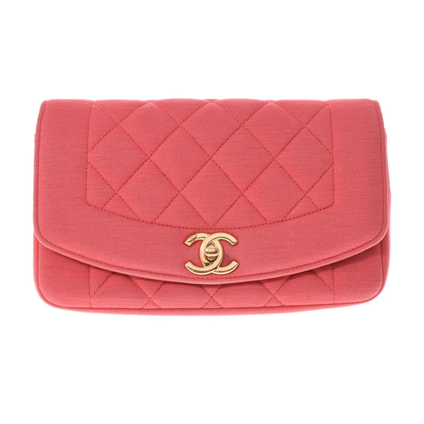 Chanel diana outlet bag pink