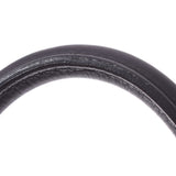 HERMES Hermes Bored 45 Black Silver Bracket □ H -engraved (around 2004) Unisex Togo Handbag A Rank Used Ginzo