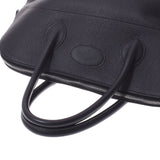 HERMES Hermes Bored 45 Black Silver Bracket □ H -engraved (around 2004) Unisex Togo Handbag A Rank Used Ginzo