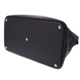 HERMES Hermes Bored 45 Black Silver Bracket □ H -engraved (around 2004) Unisex Togo Handbag A Rank Used Ginzo