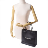 BALENCIAGA Balenciaga Shopping Tote Medium Black 597860 Unisex Leather Tote Bag AB Rank Used Ginzo