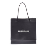 BALENCIAGA バレンシアガ ショッピングトート ミディアム  黒 597860 ユニセックス レザー トートバッグ ABランク 中古 銀蔵