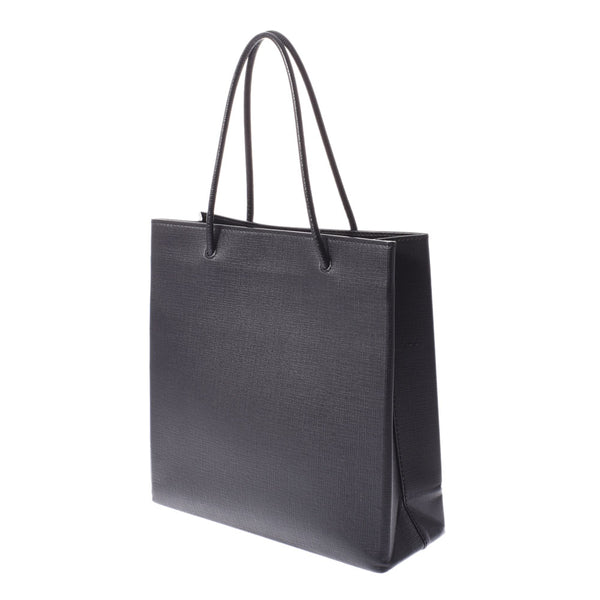 BALENCIAGA Balenciaga Shopping Tote Medium Black 597860 Unisex Leather Tote Bag AB Rank Used Ginzo