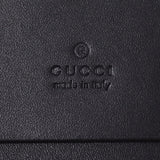 GUCCI グッチ GGコンパクトウォレット ブラック/ゴールド 548071 ユニセックス レザー 三つ折り財布 未使用 銀蔵