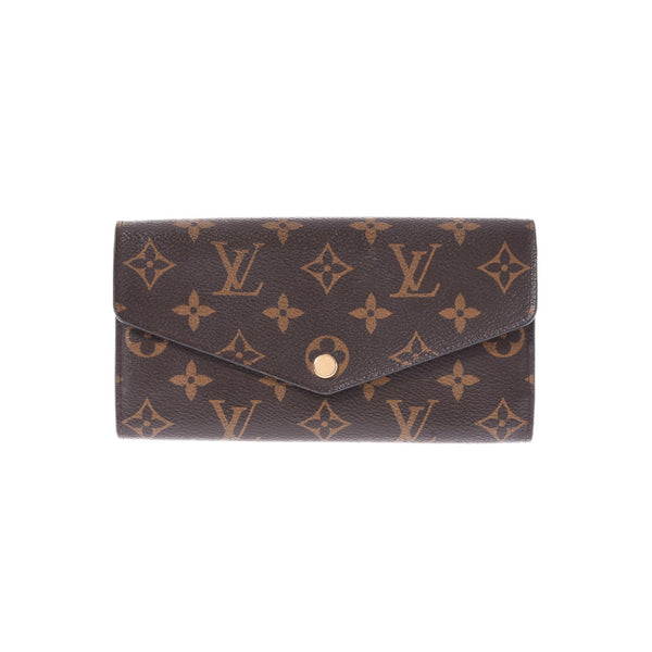 路易威顿路易斯·维顿（Louis Vuitton）Monogram Portofoyilla Rose Ballerine M62235女士会标字符帆布钱包B二手Ginzo