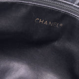 香奈儿Chanel Matrasse连锁手提袋黑金支架女士Ram Skin Tote Bag B Rank二手Ginzo
