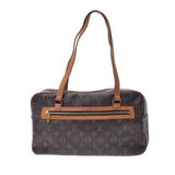 LOUIS VUITTON ルイヴィトン モノグラム シテGM ブラウン M51181 ユニセックス モノグラムキャンバス ハンドバッグ Bランク 中古 銀蔵