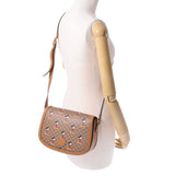 Gucci Gucci Disney合作GG图案棕色602694女士GG Sprem帆布/皮革肩袋A等级二手Ginzo
