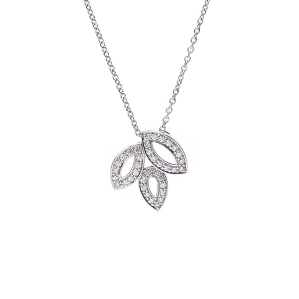 [Summer Selection 300,000 or more] Harry Winston [Harry Winston] Lily Cluster Mini Pendant Necklace/PT950/Diamond Ladies