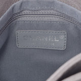 香奈儿香奈儿Matrasse链肩肩灰色古董灰色古董表层女士皮革肩带AB级使用Ginzo