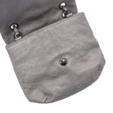 香奈儿香奈儿Matrasse链肩肩灰色古董灰色古董表层女士皮革肩带AB级使用Ginzo