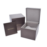 Gucci Gucci G系列3P Diamond 125.5女士SS Watch Quartz Black Dis A Rank二手Ginzo