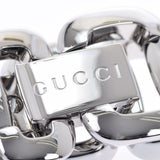 Gucci Gucci G系列3P Diamond 125.5女士SS Watch Quartz Black Dis A Rank二手Ginzo