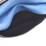 LOUIS VUITTON Louis Vuitton Tigara Bam Bam Bag Outdoor Blue Silver Bracket M30748 Men's Tiga Leather/Monogram Canvas Shoulder Bag Unused Ginzo