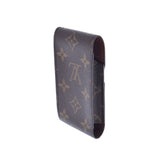 LOUIS VUITTON Louis Vuitton Monogram Cigarette Case Brown M63024 Ladies Monogram Canvas Brand Accessories B Rank Used Ginzo