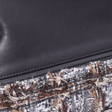 香奈儿香奈儿Matrasse minima Mrsse链肩肩肩hirdle肩/茶古董银支女士特威德肩袋ab ab rank rank used ginzo