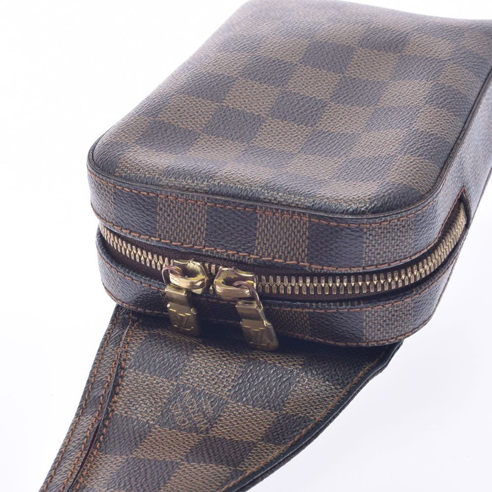 ルイヴィトンジェロニモス 旧型 14137 ブラウン メンズ ダミエキャンバス ボディバッグ N51994 LOUIS VUITTON 中古 –  銀蔵オンライン