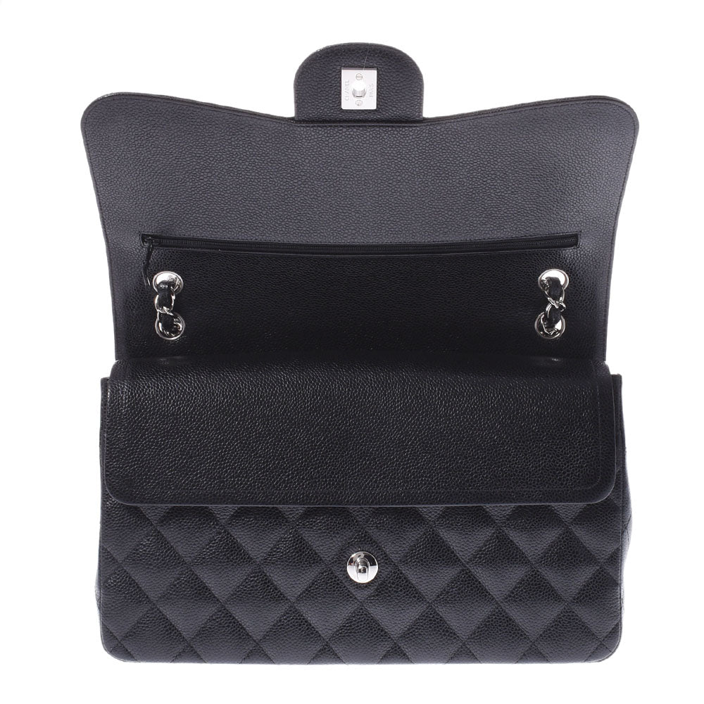 シャネル マトラッセ  チェーンショルダー Wフラップ 30cm ショルダ CHANEL - シャネル マトラッセ チェーンショルダー Wフラップ 30cm