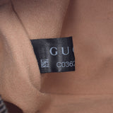 Gucci Gucci GG Marmont迷你肩袋黑色金支架448065女士小腿肩带AB AB级使用Ginzo